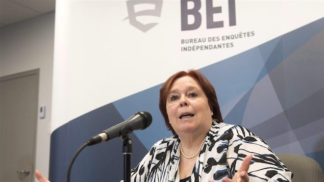 Madeleine Giauque, directrice du Bureau des enquêtes indépendantes Madeleine Giauque, directrice du Bureau des enquêtes indépendantes
