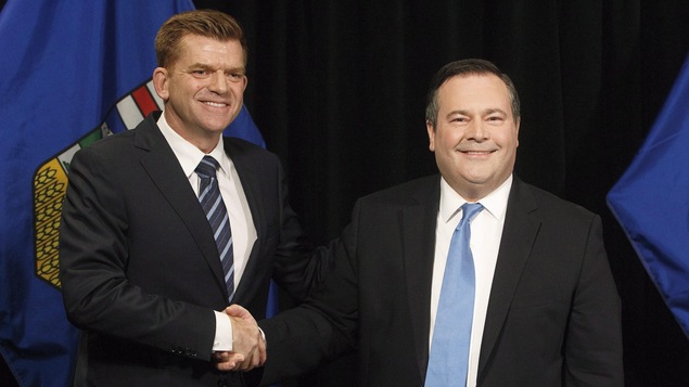 Jason Kenney et Brian Jean Jason Kenney et Brian Jean