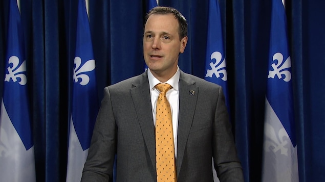 Le ministre de l'Éducation, Jean-François Roberge