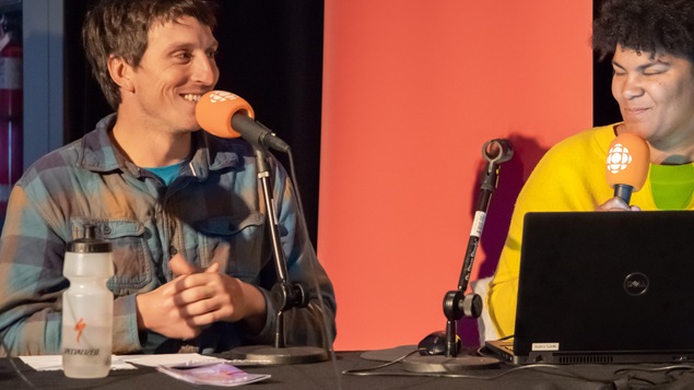 L'adjoint à la coordination du festival La Virée, Jean-Simon Landry.