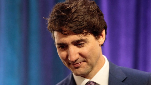 Gros plan sur Justin Trudeau