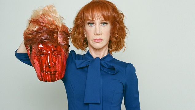 L'humoriste Kathy Griffin a présenté ses excuses pour un montage photo où l'on voit la tête coupée de Donald Trump.