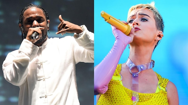 Kendrick Lamar et Katy Perry Kendrick Lamar et Katy Perry