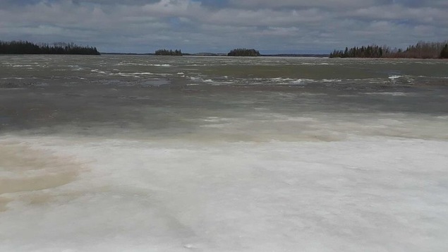 Le Lac Abitibi à Gallichan, le 15 mai 2018.