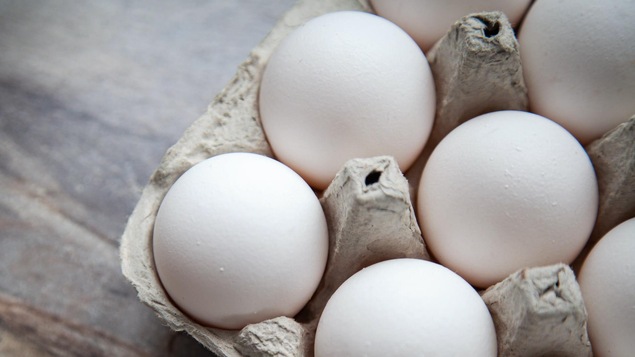 Des oeufs.