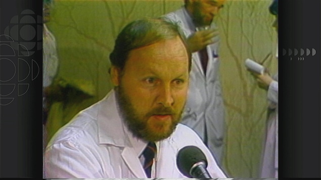 Le docteur Lester Duguay en 1984
