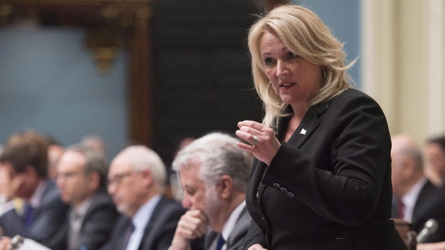 La ministre responsable des Petites et Moyennes Entreprises du Québec, Lise Thériault La ministre responsable des Petites et Moyennes Entreprises du Québec, Lise Thériault