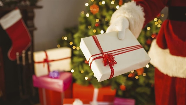 Des livres offerts pour Noël.