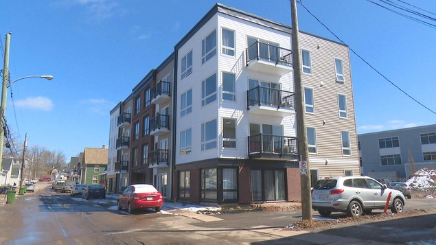Immeuble à logements à Charlottetown.