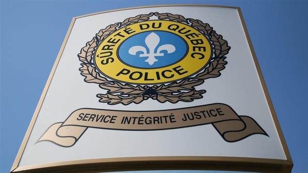 Affiche de la Sûreté du Québec (SQ)