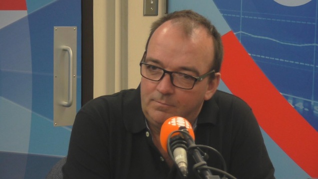 Louis Tremblay en studio