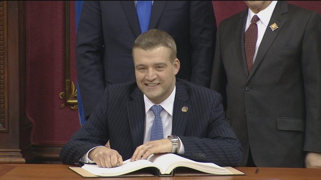 Le ministre Luc Fortin Le ministre Luc Fortin