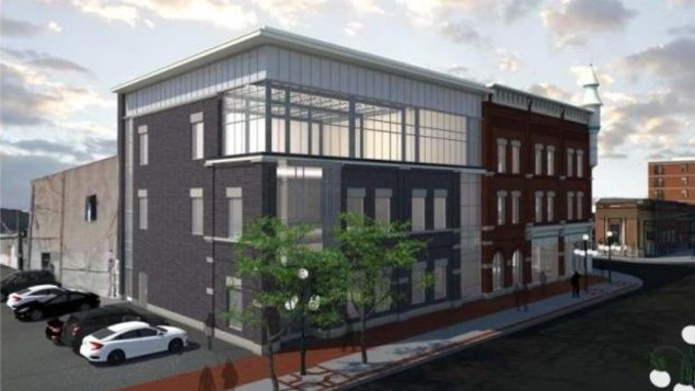 Une vue du nouveau projet de réhabilitation de la maison Somerset de la rue Bank à Ottawa. Une vue du nouveau projet de réhabilitation de la maison Somerset de la rue Bank à Ottawa.