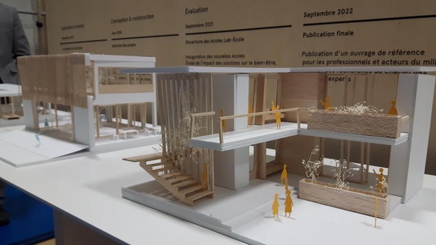 Maquette du projet de Lab-École