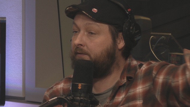 Le conteur Marc-André Fortin à l'émission Facteur matinal