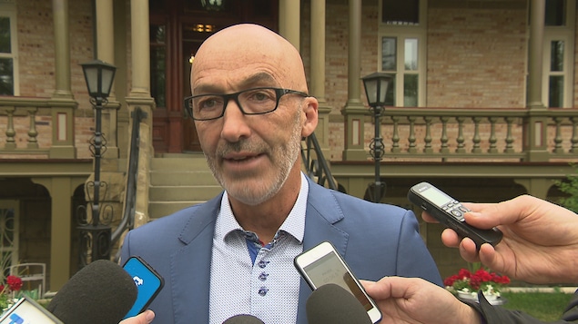 Le maire de Rimouski, Marc Parent Le maire de Rimouski, Marc Parent