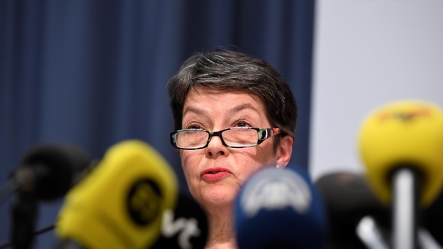 La procureure en chef de la justice suédoise, Marianne Ny La procureure en chef de la justice suédoise, Marianne Ny