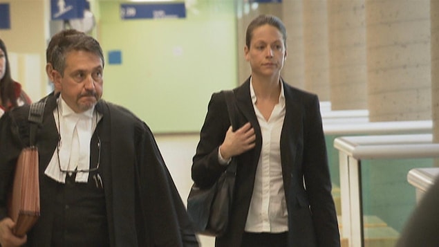 Marie-Pierre Tremblay avait plaidé coupable au Palais de justice de Québec Marie-Pierre Tremblay avait plaidé coupable au Palais de justice de Québec
