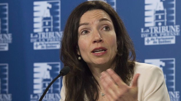 Martine Ouellet, chef du Bloc québécois