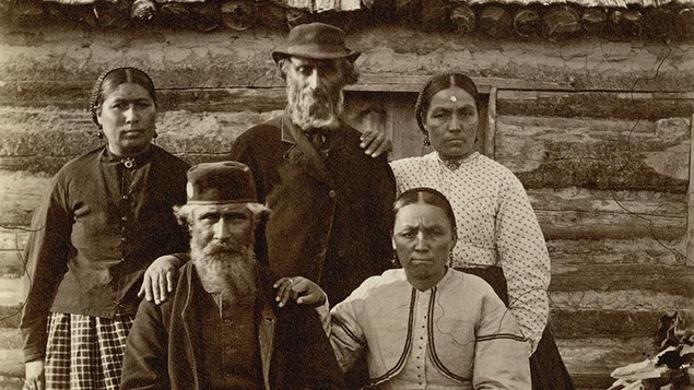 La famille George McPherson (fil s d'Andrew) en Ontario, 1872 La famille George McPherson (fil s d'Andrew) en Ontario, 1872