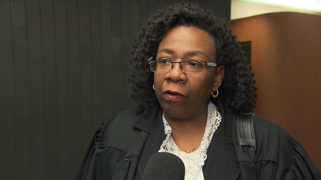 Me Sharon Sandiford, l'avocate de l'accusé Me Sharon Sandiford, l'avocate de l'accusé