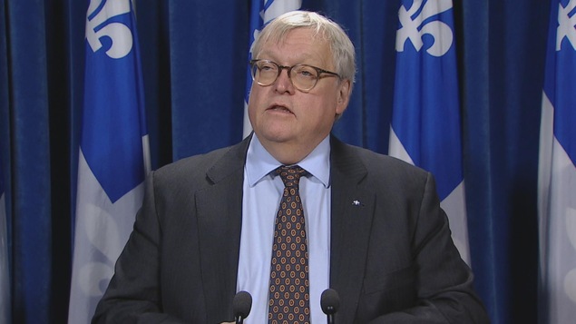 Le ministre québécois de la Santé, Gaétan Barrette