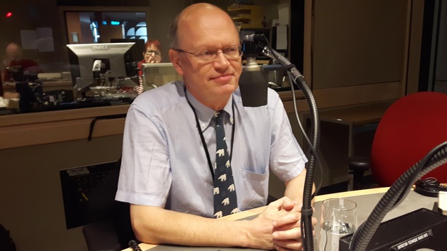 Jean-Pascal van Ypersele au micro de Michel C. Auger