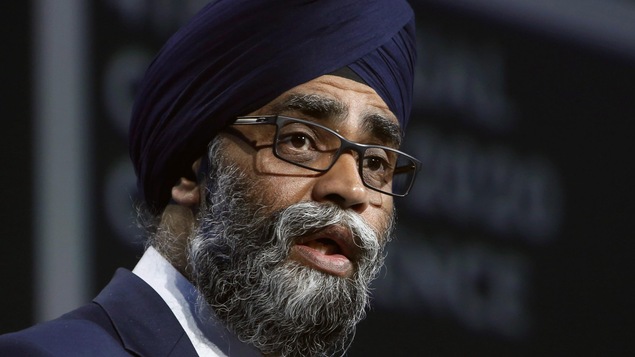 Le ministre fédéral de la Défense, Harjit Sajjan Le ministre fédéral de la Défense, Harjit Sajjan