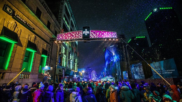 La Nuit blanche à Montréal en lumière La Nuit blanche à Montréal en lumière