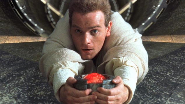 Obi-Wan Kenobi (Ewan McGregor) dans « Star Wars : épisode I - La menace fantôme »
