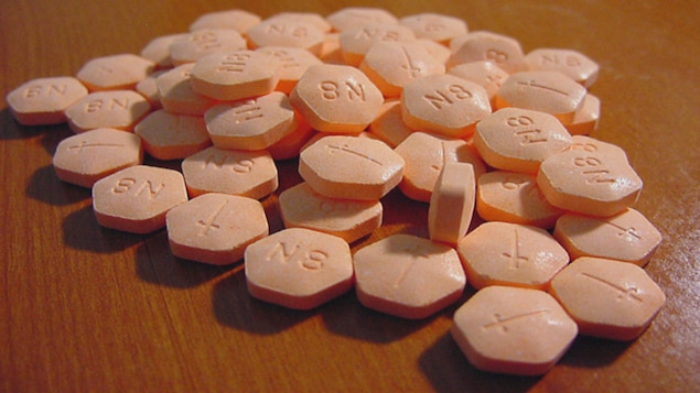 Des comprimés d'opioïdes Des comprimés d'opioïdes