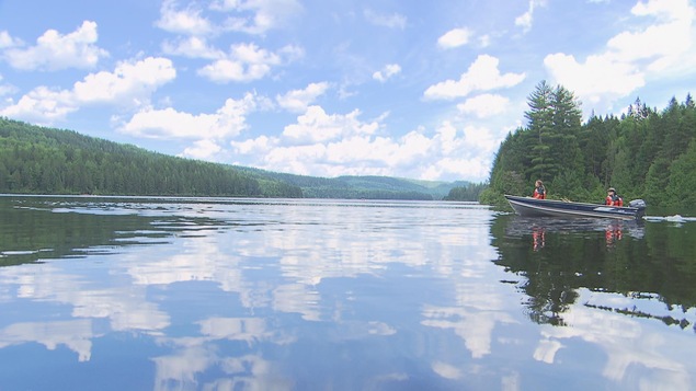 Le parc national de la Mauricie en été. Le parc national de la Mauricie en été.