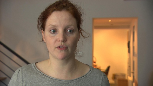 Pauline Wolff, résidente du secteur de la fumerie de crack qui sera reconvertie, dans le quartier Hochelaga Pauline Wolff, résidente du secteur de la fumerie de crack qui sera reconvertie, dans le quartier Hochelaga