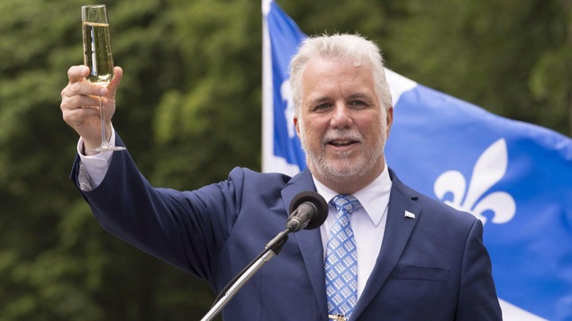 Le premier ministre du Québec, Philippe Couillard Le premier ministre du Québec, Philippe Couillard