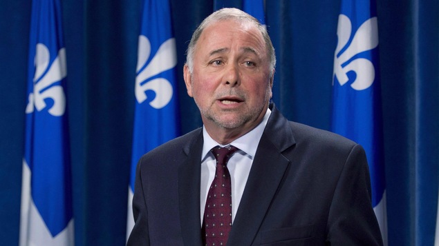 Le ministre québécois de l'Agriculture Pierre Paradis Le ministre québécois de l'Agriculture Pierre Paradis