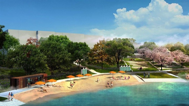 Projet initial d'aménagement de la plage de l'arrondissement de Verdun Projet initial d'aménagement de la plage de l'arrondissement de Verdun