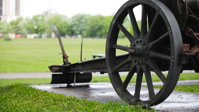 Un des canons des Plaines d'Abraham