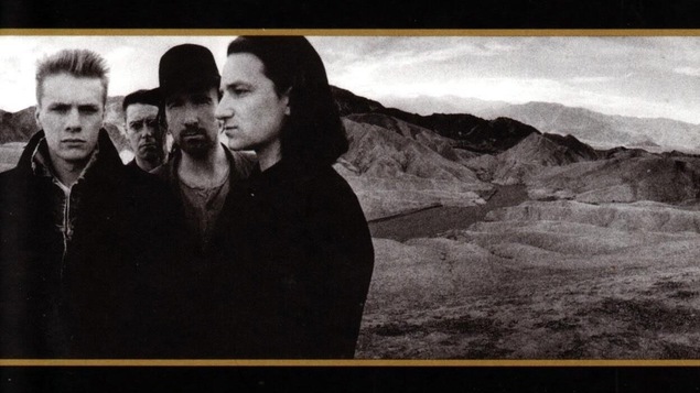 Détail de l'album « The Joshua Tree », du groupe U2 Détail de l'album « The Joshua Tree », du groupe U2