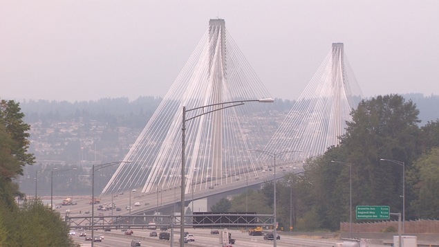 Le pont Port Mann dans le Grand Vancouver Le pont Port Mann dans le Grand Vancouver
