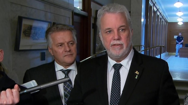 Le premier ministre du Québec, Philippe Couillard Le premier ministre du Québec, Philippe Couillard