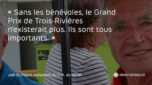 Joël St-Pierre, président du conseil d'administration du Grand Prix de Trois-Rivières Joël St-Pierre, président du conseil d'administration du Grand Prix de Trois-Rivières