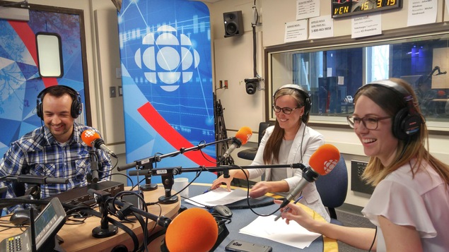 Frédéric Tremblay, Mireille Chayer et Johanie Bilodeau