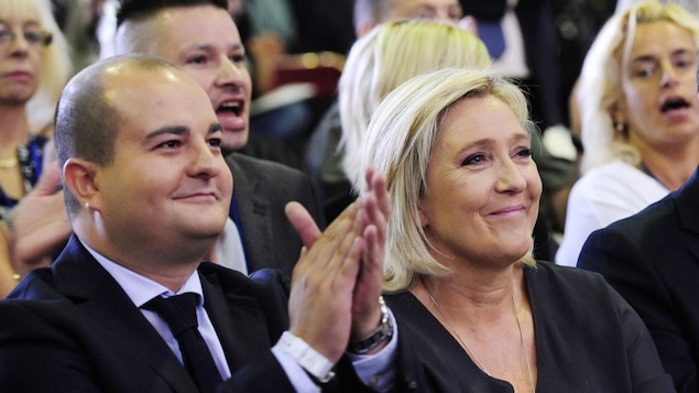 David Rachline, sénateur et maire de Fréjus, directeur de la campagne à la présidence de Marine Le Pen.