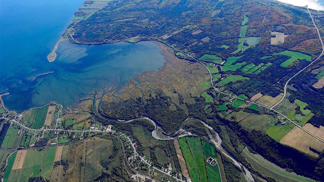 Delta de la rivière Nouvelle et pointe de Miguasha