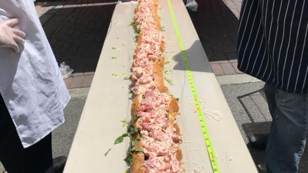 La guédille au homard d'un restaurant du New Hampshire.