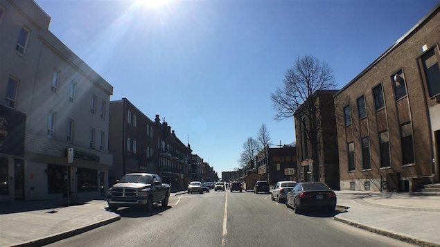 Rue principale à Shawinigan