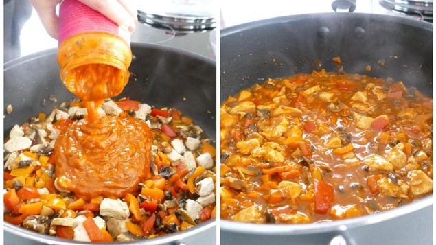 Sauce pour poulet au beurre. Sauce pour poulet au beurre.