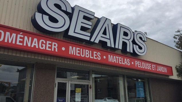 La succursale de Sears à Rouyn-Noranda
