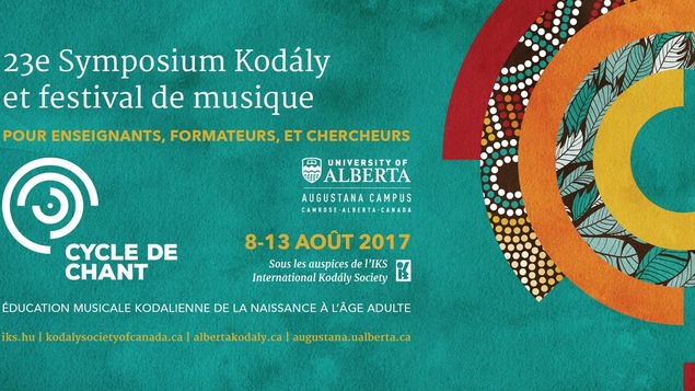 Le logo du 23e Symposium Kodály et festival de musique à Camrose en Alberta Le logo du 23e Symposium Kodály et festival de musique à Camrose en Alberta
