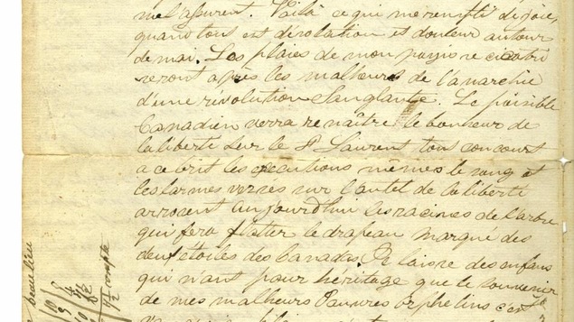 Le fils de Lambert Richard s'est servi de la marge du document pour prendre des notes, ce qui a permis à la BAnQ de déterminer l'âge du document.